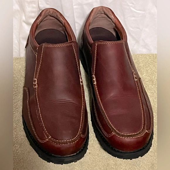 NWOT Duluth Trading Company Men's No B.S. Slip On Mocs Sz 12 Wide - Picture 1 of 7